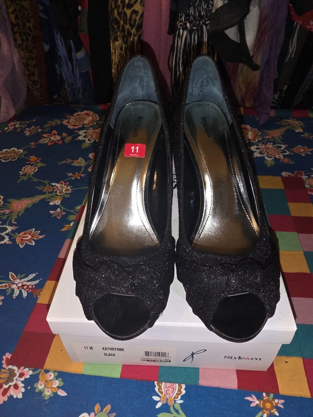 Style & Co. Peep-Toe Pumps - Women's Size 11